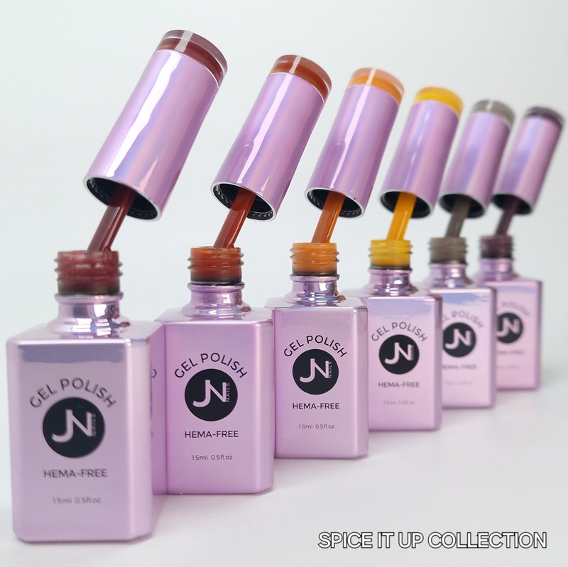SPICE IT UP Collection of 6 - hema free Gel Polish