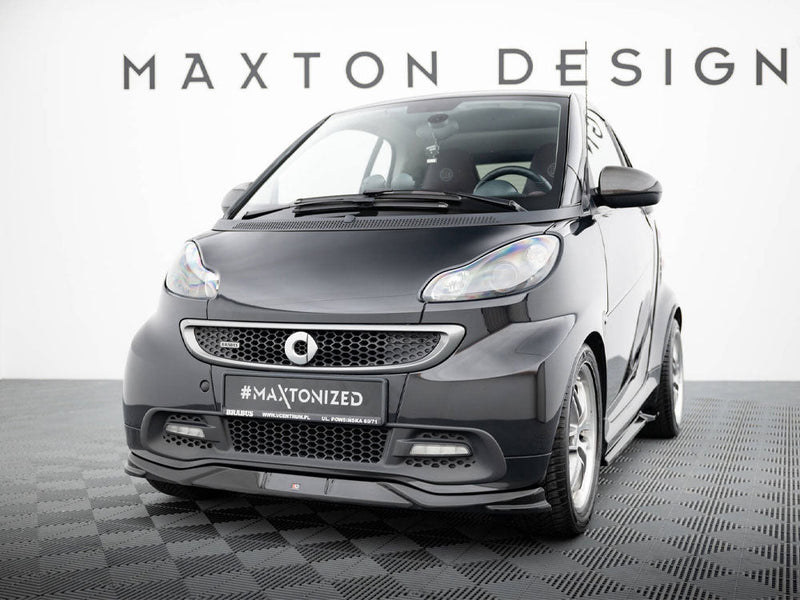 Maxton Design - Front Splitter Brabus Smart Fortwo C451 Facelift