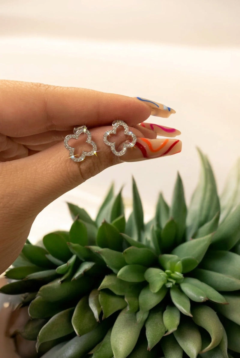 Open Clover Earrings