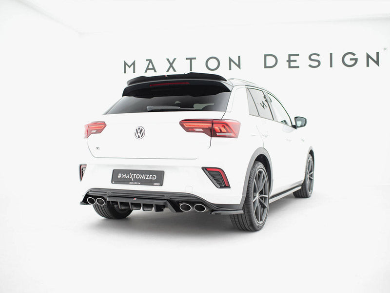 Maxton Design - Central Rear Splitter (Vertical Bars) Volkswagen T-Roc R Mk1