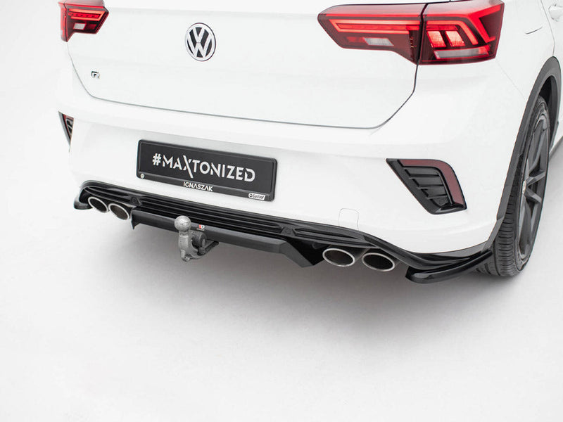 Maxton Design - Central Rear Splitter (Vertical Bars) Volkswagen T-Roc R Mk1