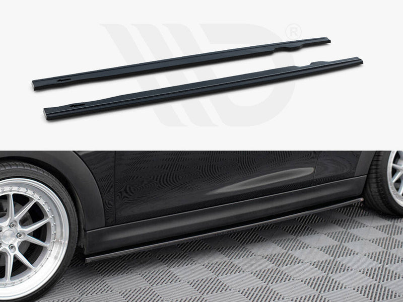 Maxton Design - Side Skirt Diffusers Mini Cooper S F56 / F56 Facelift