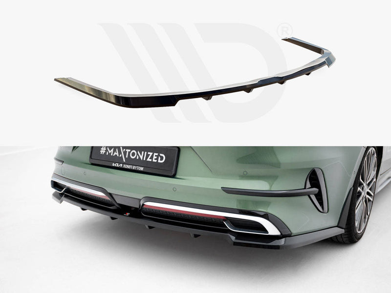 Maxton Design - Rear Splitter (Vertical Bars) Kia Proceed GT-Line Mk1 Facelift