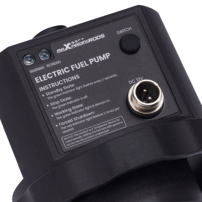 12V DC Automatic Sensing Fuel Pump For Gasoline Generator MXR3500S MXR4000GT