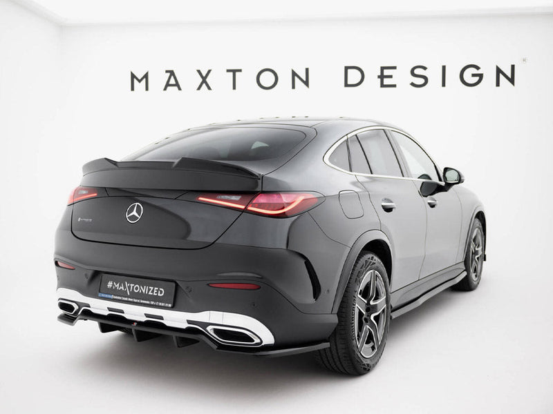 Maxton Design - Rear Splitter (Vertical Bars) Mercedes-Benz GLC Coupe AMG-Line C254