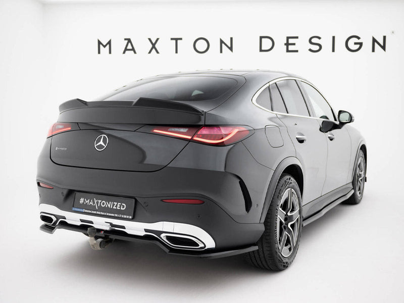 Maxton Design - Rear Splitter (Vertical Bars) Mercedes-Benz GLC Coupe AMG-Line C254