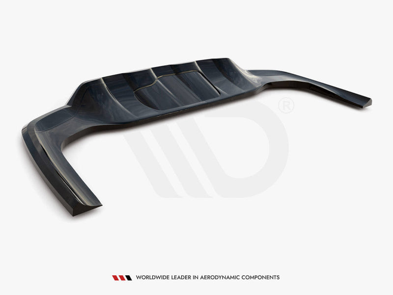Maxton Design - Rear Splitter (Vertical Bars) Mercedes-Benz GLC Coupe AMG-Line C254