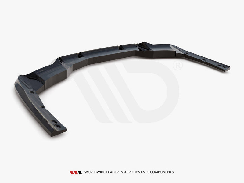 Maxton Design - Rear Splitter (Vertical Bars) BMW iX3 M-Pack G08 Facelift