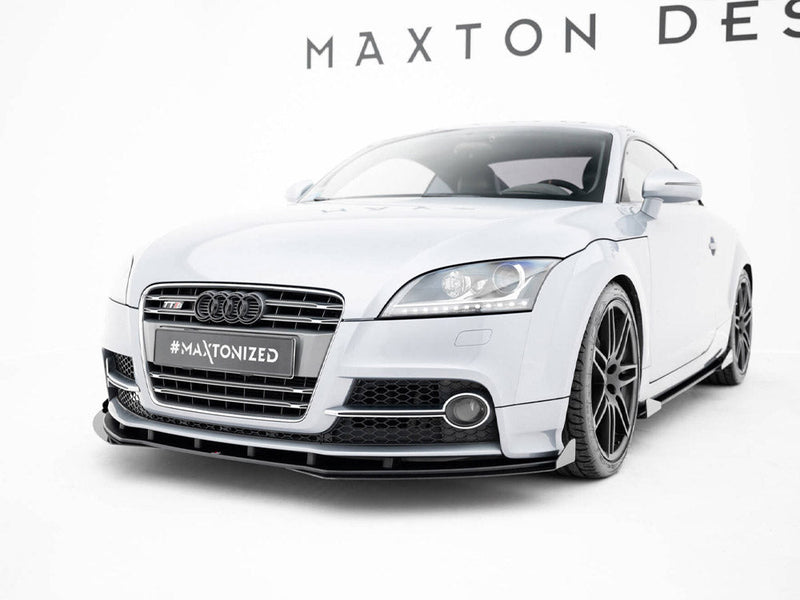Maxton Design - Street PRO Front Splitter + Flaps Audi TT S / TT S-Line 8J Facelift