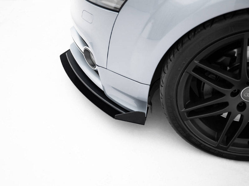 Maxton Design - Street PRO Front Splitter + Flaps Audi TT S / TT S-Line 8J Facelift