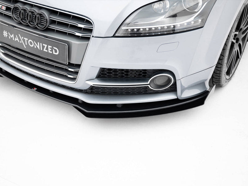 Maxton Design - Street PRO Front Splitter + Flaps Audi TT S / TT S-Line 8J Facelift