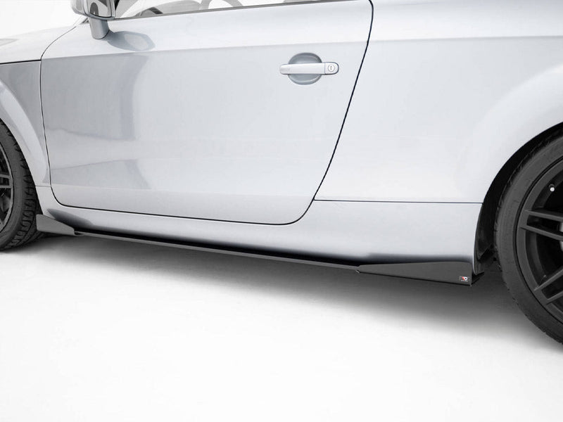 Maxton Design - Street PRO Side Skirts Diffusers + Flaps Audi TT S / TT S-Line 8J Facelift