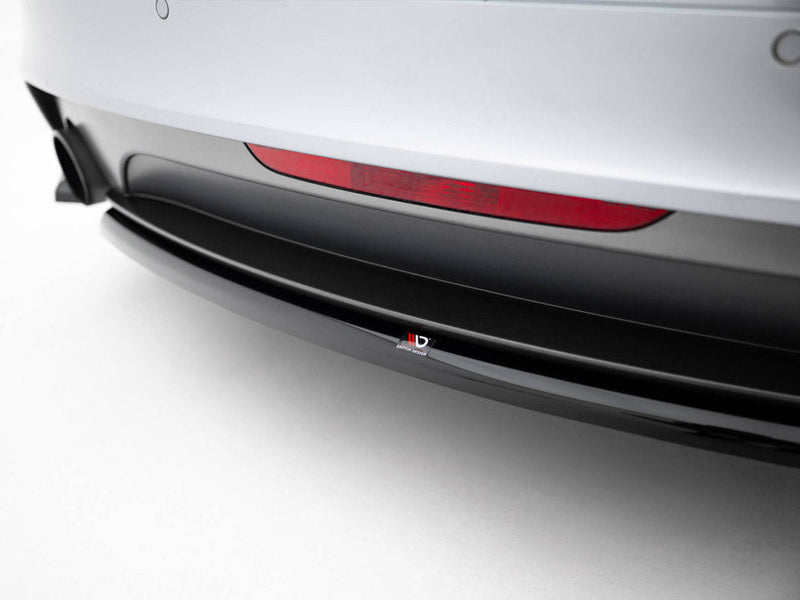 Maxton Design - Central Rear Splitter Audi TT S-Line 8J Facelift