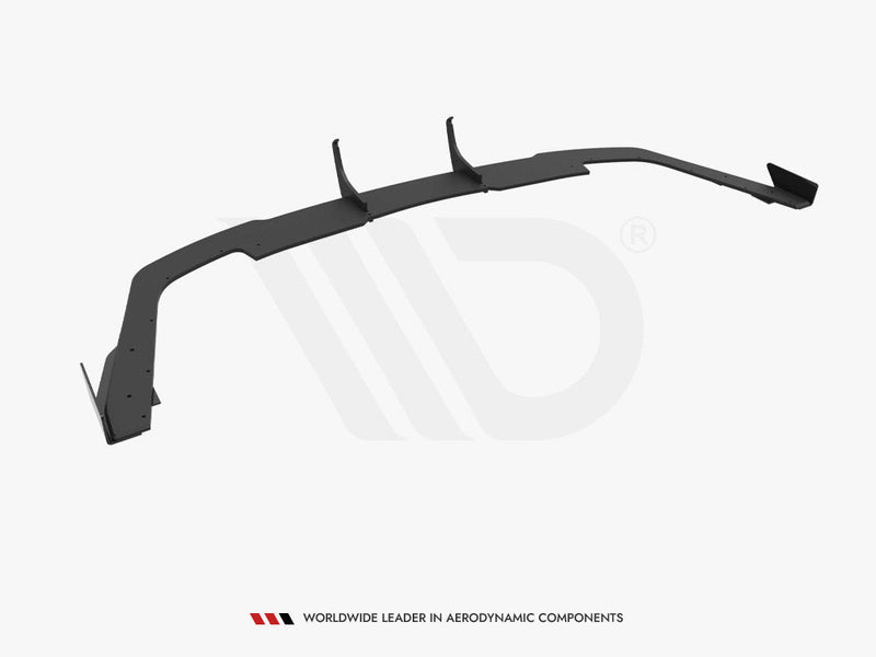 Maxton Design - Street PRO Rear Diffuser + Flaps Audi A5 F5 / B9 Facelift
