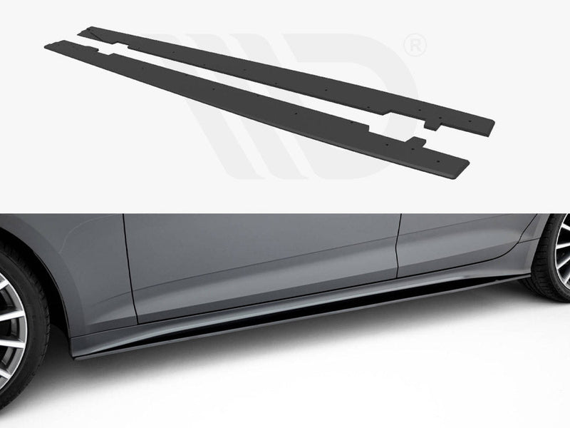Maxton Design - Street PRO Side Skirts Diffusers Audi A5 Sportback F5 / B9 Facelift