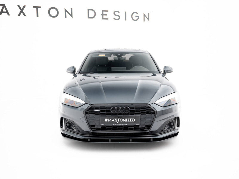 Maxton Design - Street PRO Front Splitter Audi A5 F5 / B9 Facelift