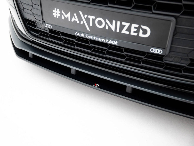 Maxton Design - Street PRO Front Splitter Audi A5 F5 / B9 Facelift