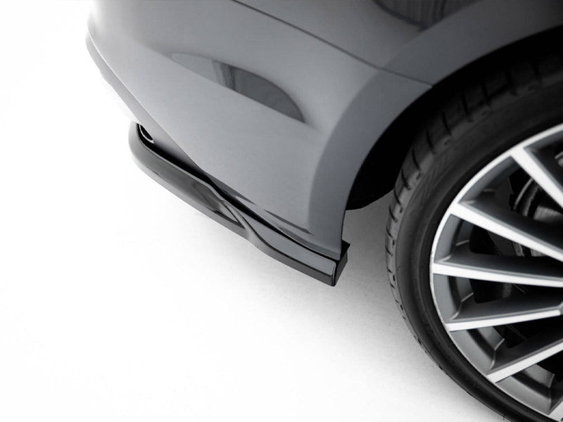 Maxton Design - Rear Splitter (Vertical Bars) Audi A5 F5 / B9 Facelift