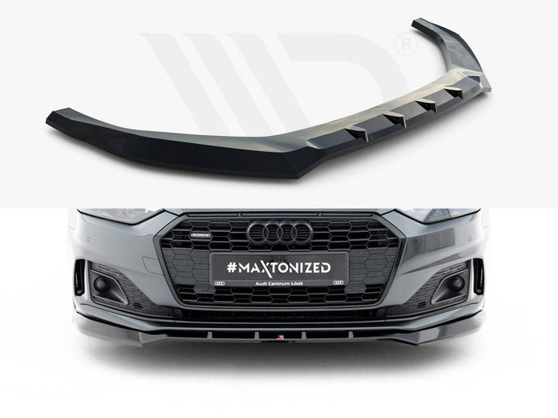 Maxton Design - Front Splitter V.2 Audi A5 F5 / B9 Facelift