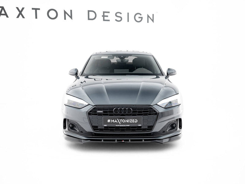 Maxton Design - Front Splitter V.2 Audi A5 F5 / B9 Facelift
