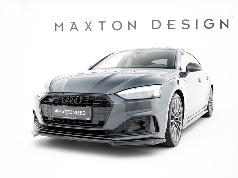 Maxton Design - Front Splitter V.1 Audi A5 F5 / B9 Facelift