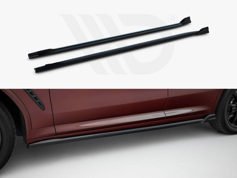 Maxton Design - Side Skirts Diffusers BMW iX3 M-Pack G08 Facelift