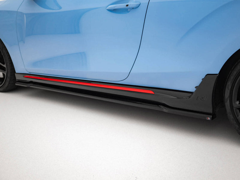 Maxton Design - Side Skirts Diffusers Hyundai Veloster N Mk2
