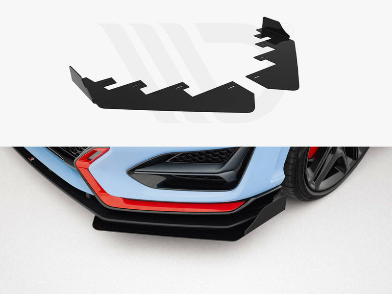 Maxton Design - Front Flaps Hyundai Veloster N Mk2