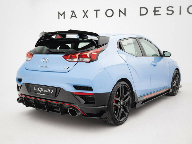Maxton Design - Street PRO Rear Diffuser Hyundai Veloster N Mk2