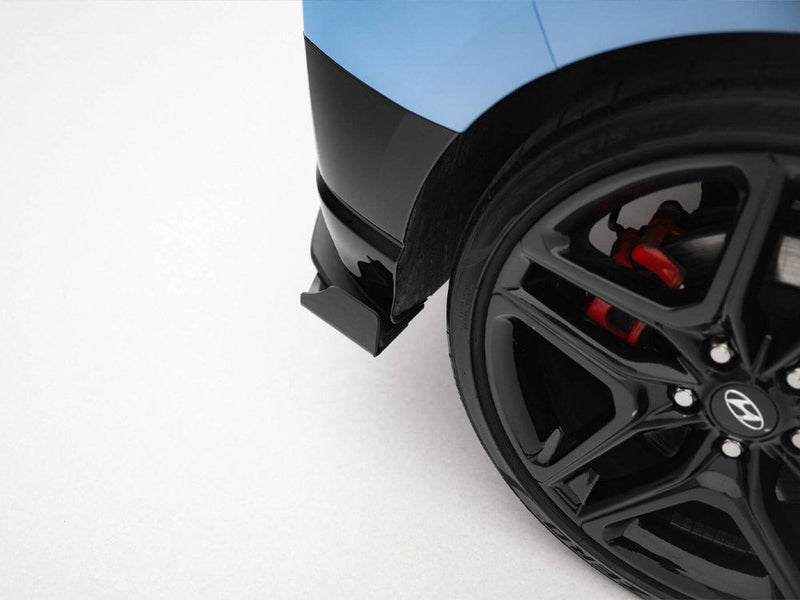 Maxton Design - Street Pro Rear Side Splitters + Flaps Hyundai Veloster N Mk2