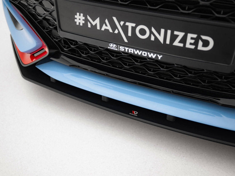 Maxton Design - Street PRO Front Splitter Hyundai Veloster N Mk2