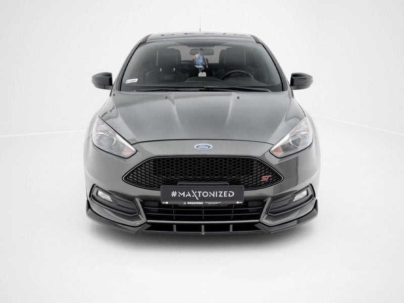 Maxton Design - Front Splitter V.6 Ford Focus ST Mk3 Facelift