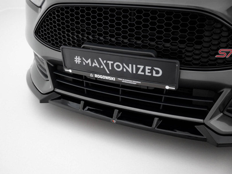Maxton Design - Front Splitter V.6 Ford Focus ST Mk3 Facelift