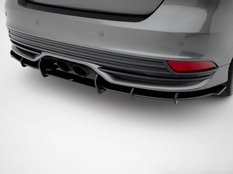 Maxton Design - Street PRO Rear Diffuser Ford Focus ST Mk3 Facelift