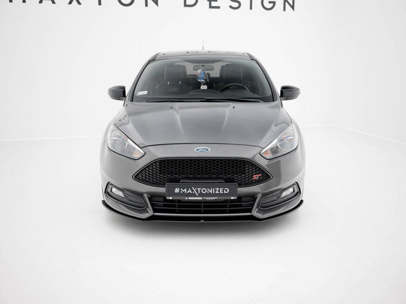 Maxton Design - Street PRO Front Splitter Ford Focus ST Mk3 Facelift