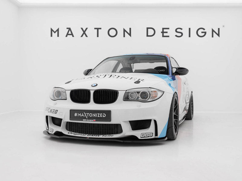 Maxton Design - Front Splitter BMW 1 M Coupe E82