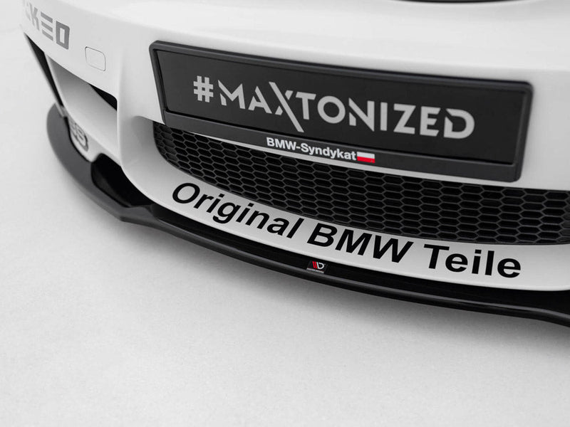 Maxton Design - Front Splitter BMW 1 M Coupe E82