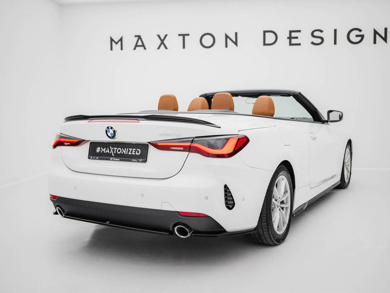 Maxton Design - Central Rear Splitter BMW 4 Coupe / Cabrio G22 / G23