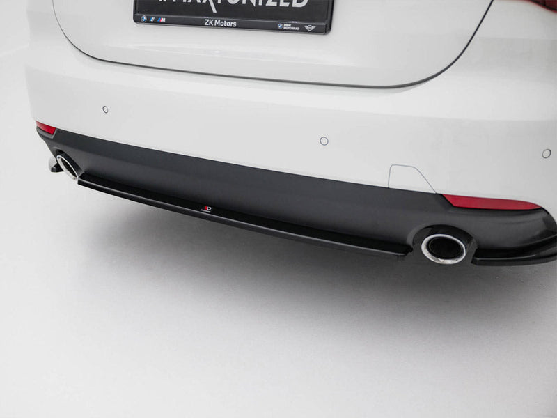 Maxton Design - Central Rear Splitter BMW 4 Coupe / Cabrio G22 / G23