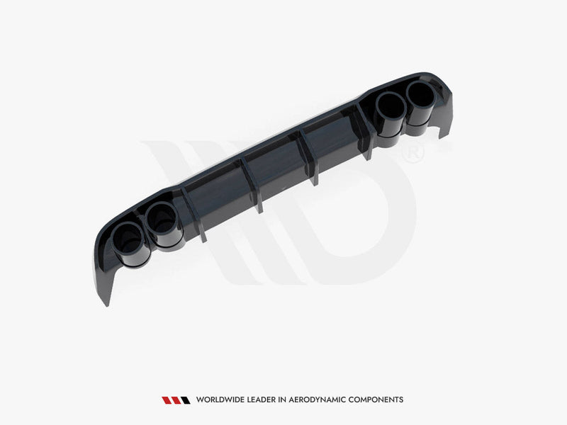 Maxton Design - Rear Valance + Exhaust Ends Imitation Seat Leon ST FR Mk4