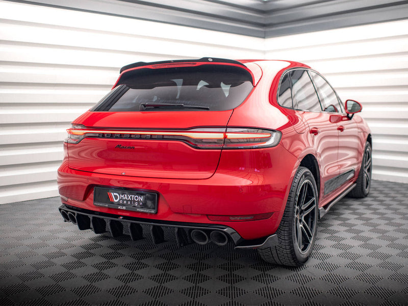 Maxton Design - Rear Side Splitters V.2 Porsche Macan GTS / Sport Design Mk1 Facelift