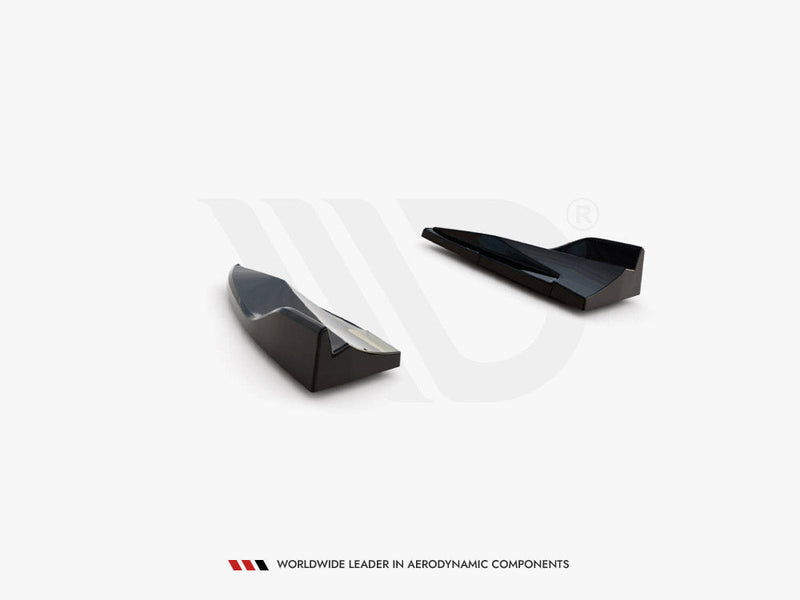 Maxton Design - Rear Side Splitters V.2 Porsche Macan GTS / Sport Design Mk1 Facelift