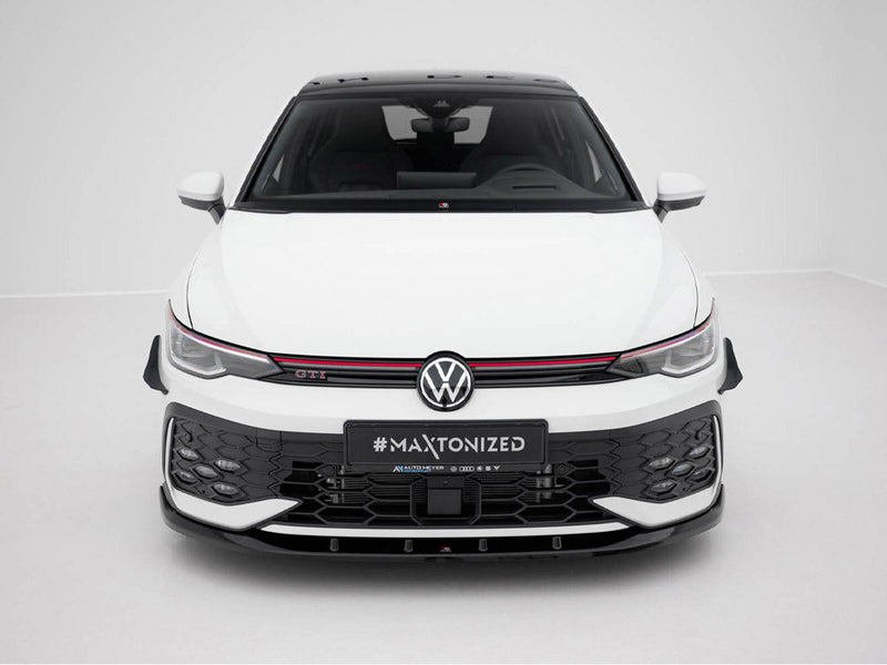 Maxton Design - Front Splitter V.5 Volkswagen Golf GTI / GTE / R-Line Mk8 Facelift