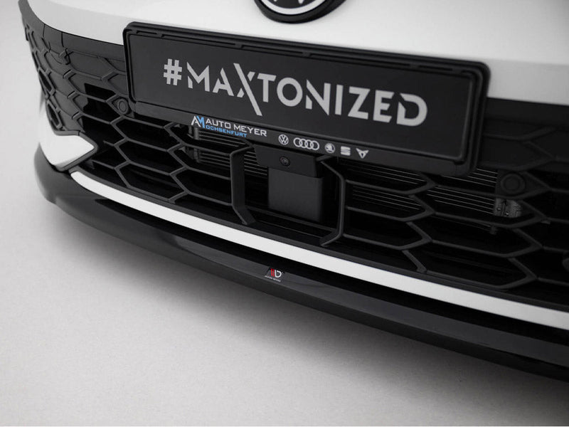 Maxton Design - Front Splitter V.4 Volkswagen Golf GTI / GTE / R-Line Mk8 Facelift