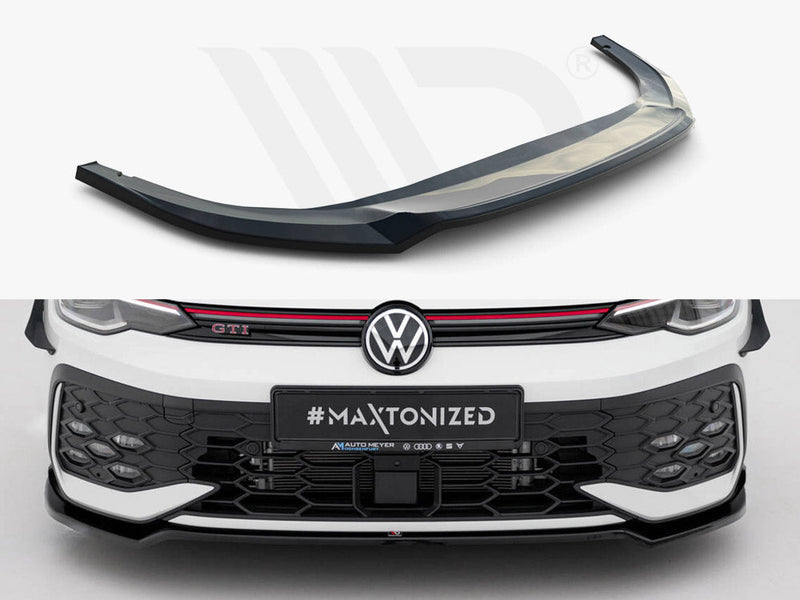Maxton Design - Front Splitter V.3 Volkswagen Golf GTI / GTE / R-Line Mk8 Facelift