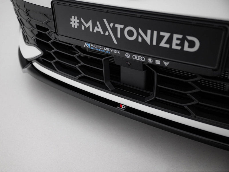 Maxton Design - Front Splitter V.3 Volkswagen Golf GTI / GTE / R-Line Mk8 Facelift