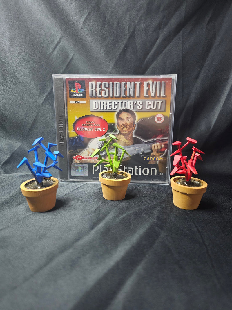 Resident Evil Herbs Low Poly series
