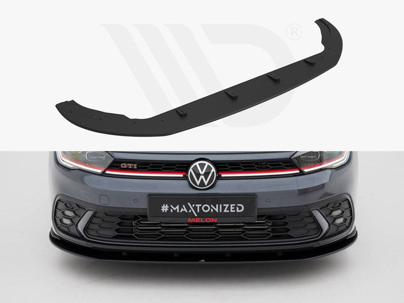 Maxton Design - Street PRO Front Splitter Volkswagen Polo GTI Mk6 Facelift