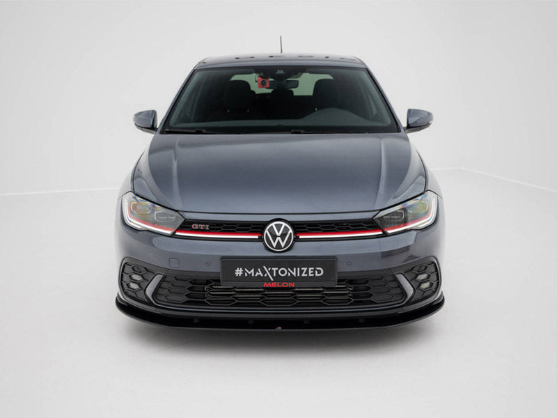 Maxton Design - Street PRO Front Splitter Volkswagen Polo GTI Mk6 Facelift
