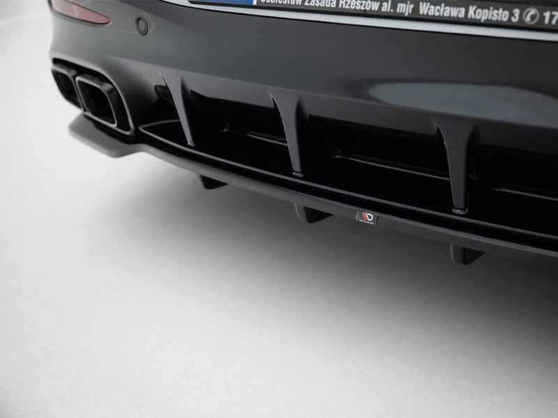 Maxton Design - Rear Splitter (Vertical Bars) V.2 Mercedes-AMG GT 63 / 55 / 63 S E Performance C192